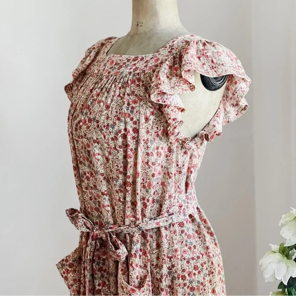 Doen Sonnet Dress Size Small Summer Maxi Dress